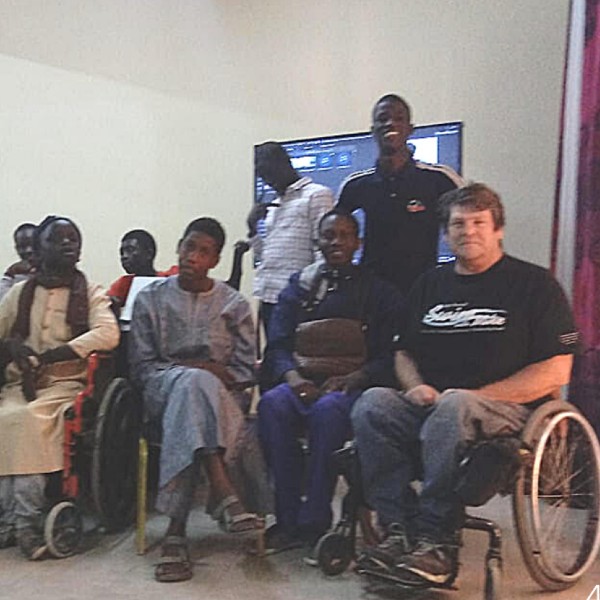 group of people with various disabilities